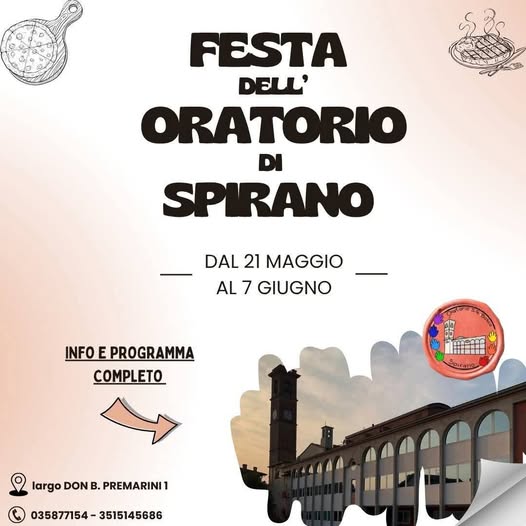 locandina Festa dell'Oratorio