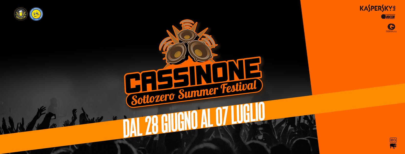 Cassinone Sottozero Summer Festival seriate Cassinone Sottozero Summer Festival seriate