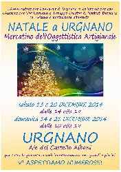 NATALE a URGNANO  - mercatino dell oggettistica artigianale