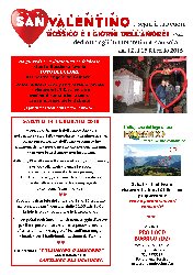 SAN VALENTINO- BOSSICO E I GIORNI DELL AMORE