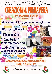 CREAZIONI di PRIMAVERA  mercatino dell oggettistica artigianale - seconda edizione