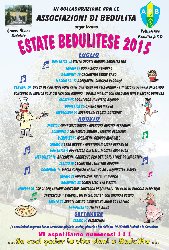 Estate Bedulitese 2015 - Guardare locandina per le date