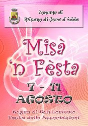 Misà  n Fèsta - Sagra di San Lorenzo - Festa delle Associazioni