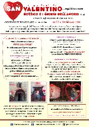 SAN VALENTINO, Bossico e i giorni dell amore