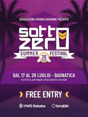 Cassinone Sottozero Summer Festival