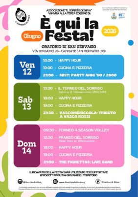 E' qui la festa