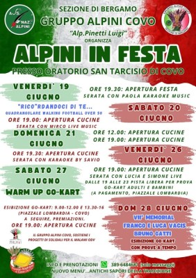 Festa degli Alpini