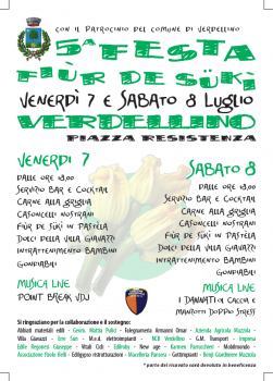 5° FESTA FIUR DE SUKI'