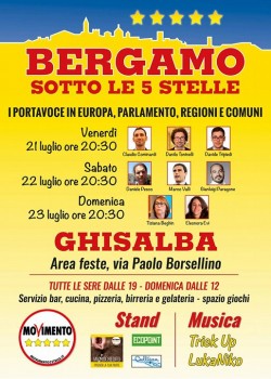 Bergamo sotto le 5 stelle