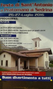 Sant'Antonio a ‪Pratomano‬ di Sedrina
