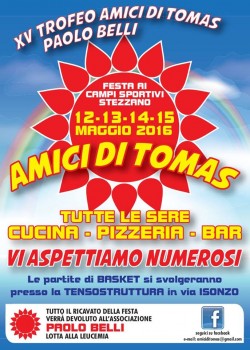 Festa associazione Paolo Belli - Amici di Tomas
