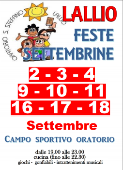 FESTE SETTEMBRINE
