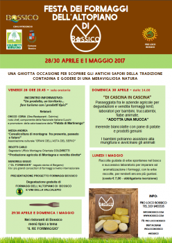 Festa dei formaggi dell'altopiano di Bossico