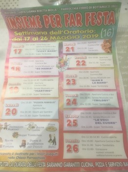 Insieme per far festa “16”