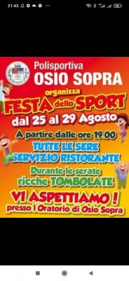 Festa dello sport