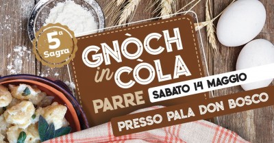 5° Sagra degli gnòch in còla