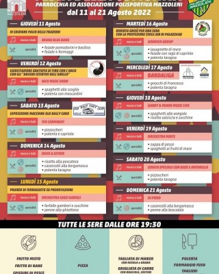 Festa delle associazioni e della parrocchia