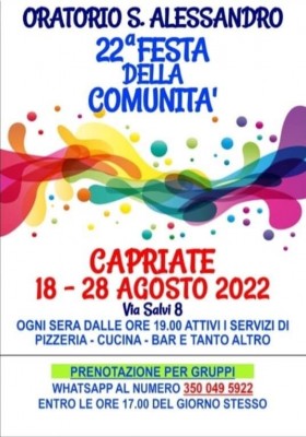 Festa della comunità