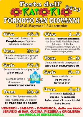 FESTA DELL'ORATORIO