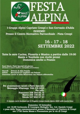 Festa Alpina a Crespi d adda
