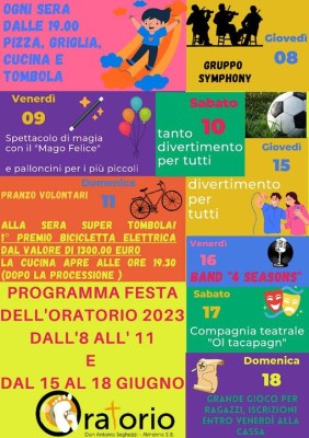 Festa dell'Oratorio