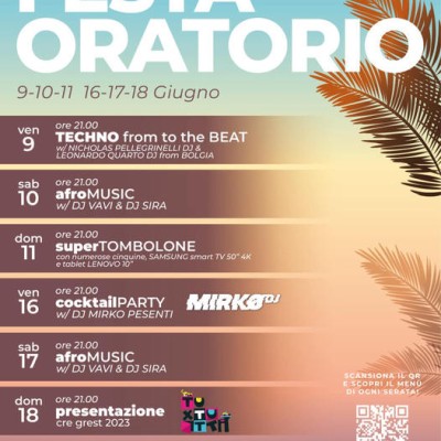 FESTA ORATORIO DI SEDRINA
