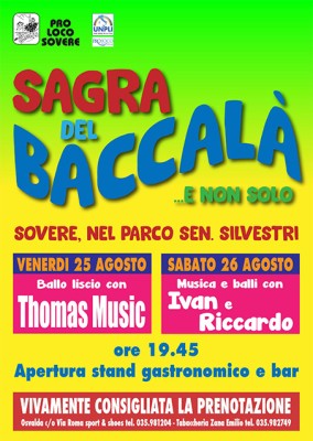 SAGRA DEL BACCALA'... E NON SOLO