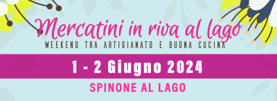 Mercatini in riva al lago
