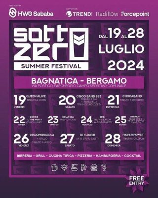 Cassinone Sottozero Summer Festival