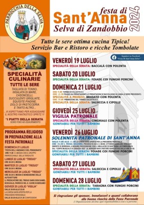 FESTA DI SANT'ANNA (SELVA DI ZANDOBBIO)