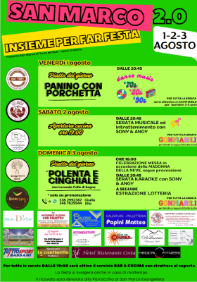 INSIEME PER FAR FESTA - SANMARCO2.0