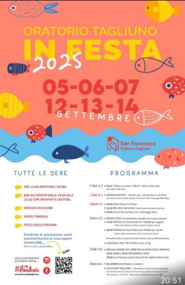Festa dell'oratorio di Tagliuno