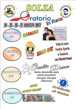 Oratorio in festa