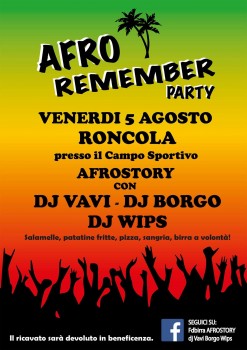 AFRO REMEMBER PARTY