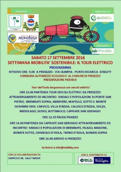 Raduno mobilità elettrica Isola Bergamasca