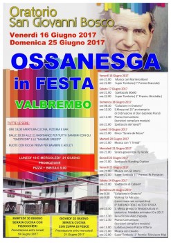 Ossanesga in festa