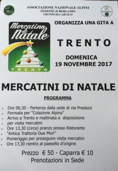 Mercatini di Natale a Trento!!!