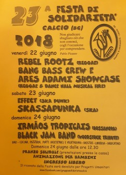 XXIII Festa di Solidarietà di Calcio