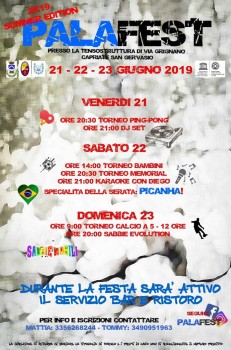 PALAFEST IV edizione Summer Edition