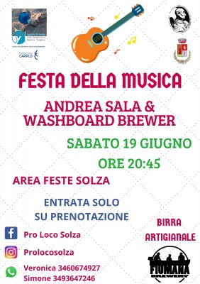 Festa della musica - Andrea Sala & Washboard brewer