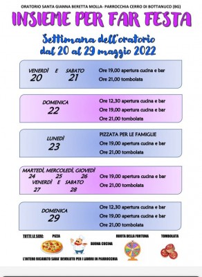 INSIEME PER FAR FESTA