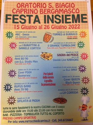 FESTA INSIEME 2022