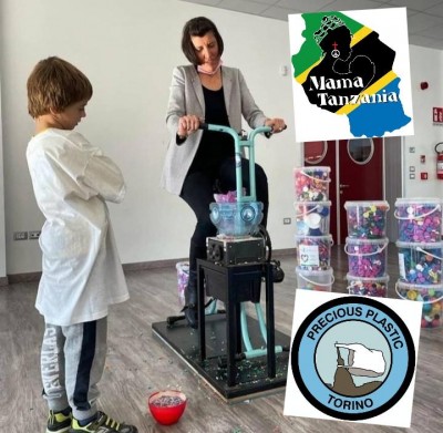 laboratorio riciclo Precious Plastic