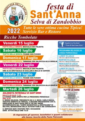 FESTA DI SANT'ANNA (SELVA DI ZANDOBBIO)