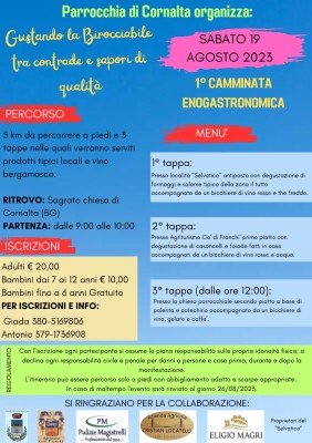 Camminata enogastronomica