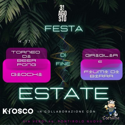 FESTA DI FINE ESTATE