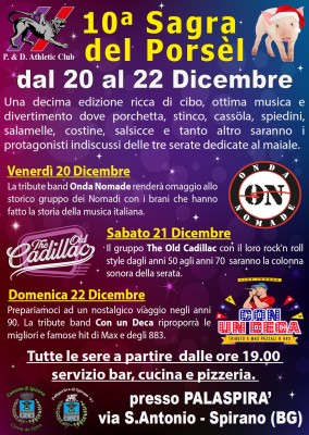 10a Sagra del Porsèl - P. & D. Athletic Club