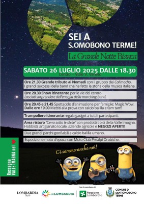La Grande Notte Bianca di Sant'Omobono Terme