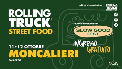 Rolling Truck Street Food con Slow Good Fest - Moncalieri