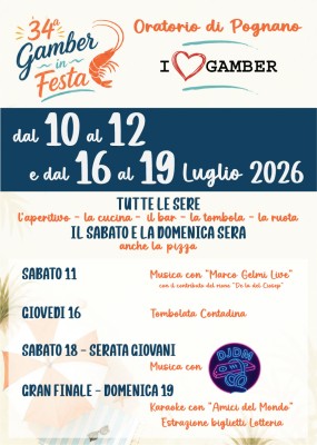 34a GAMBER IN FESTA